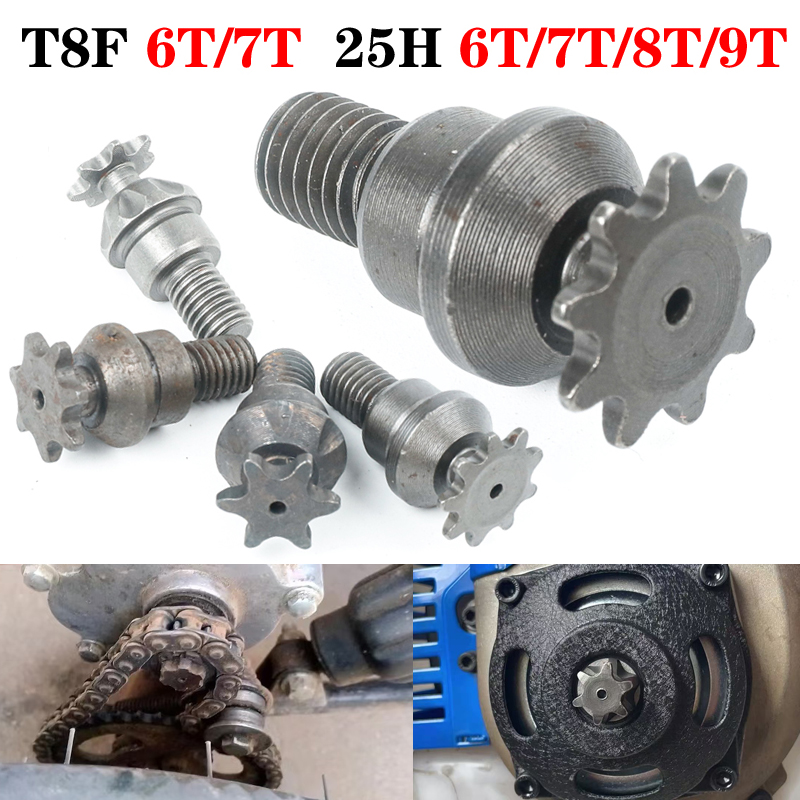 Motorcycle Gear Tidy - Motorcycle 25H T8F 6/7/8/9T Clutch Drum