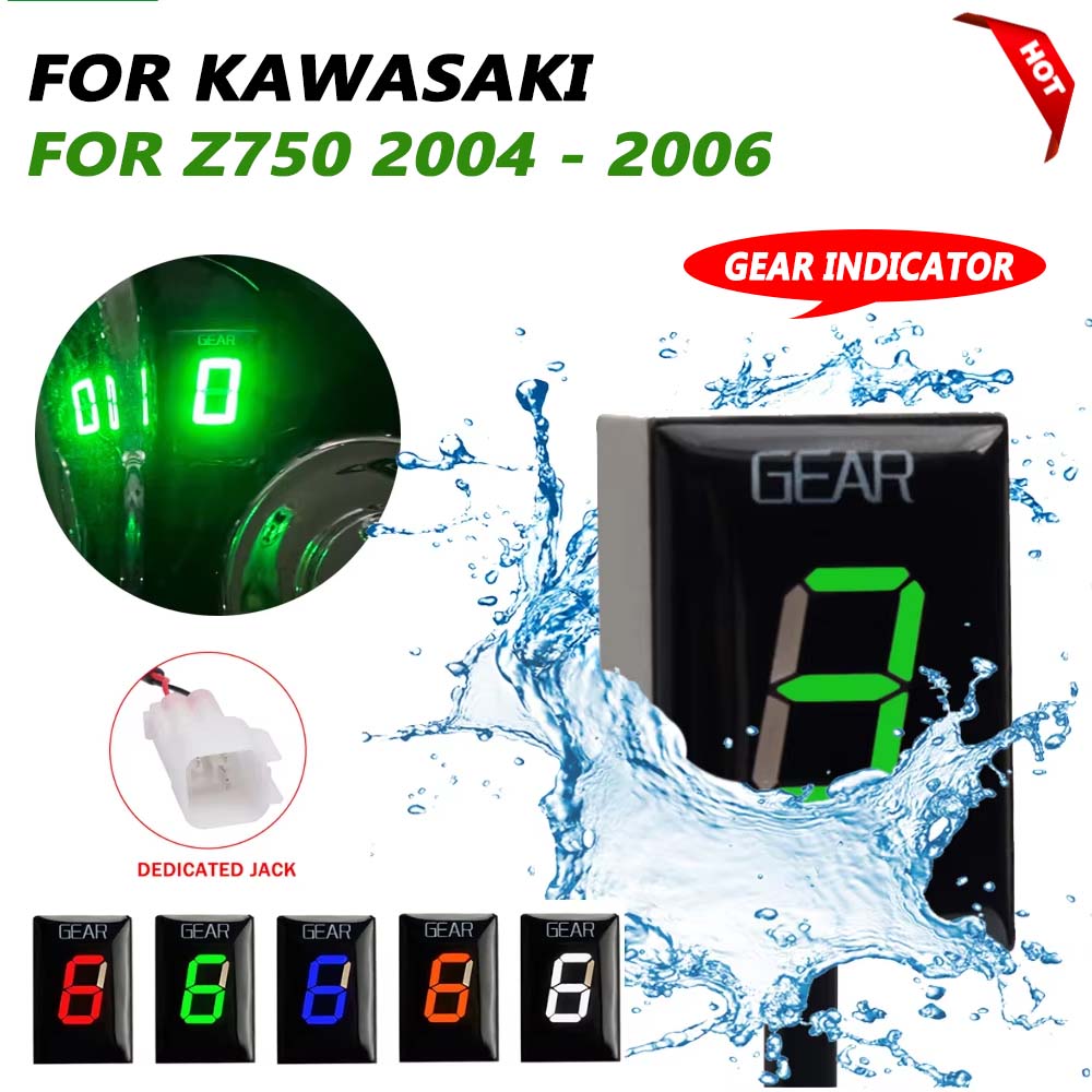 Motorcycle Gear Display - 1-6 Gear Indicator For Kawasaki Z750