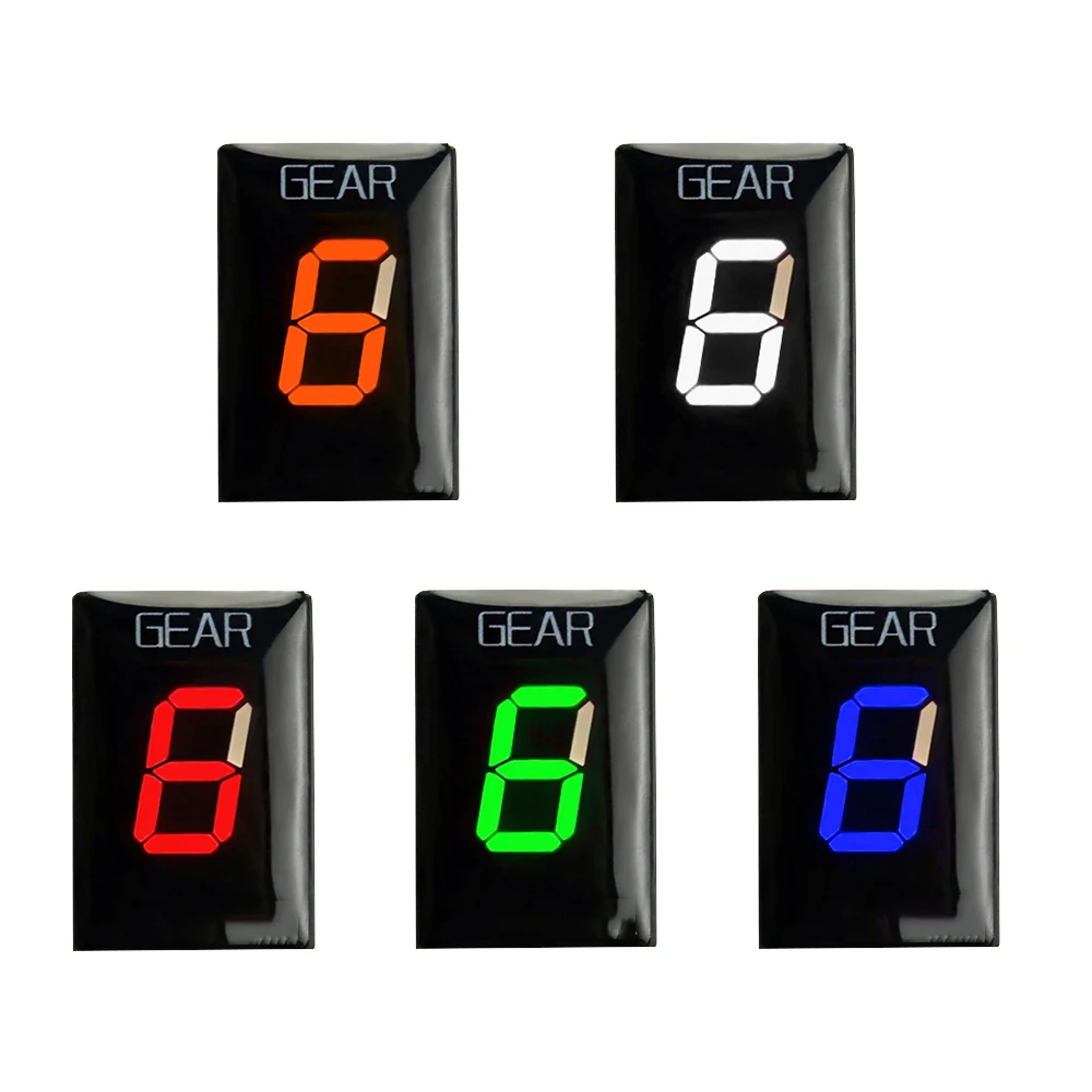 Quality Motorcycle Gear - Motorcycle Digital Gear Indicator Counter 1-6