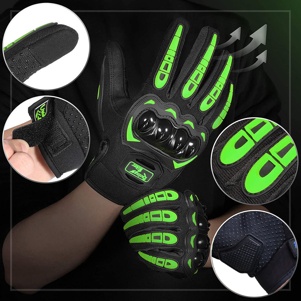 Motorcycle Racing Gloves Men S - Motorcycle Gear Blue recensie en prijs