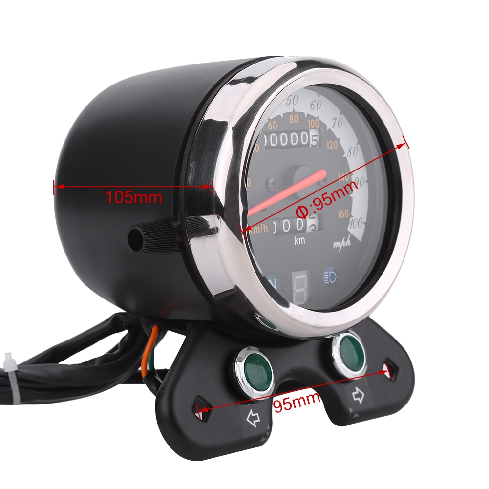 Motorcycle Speedometer Speedo  - Motorcycle Gear Display recensie en prijs