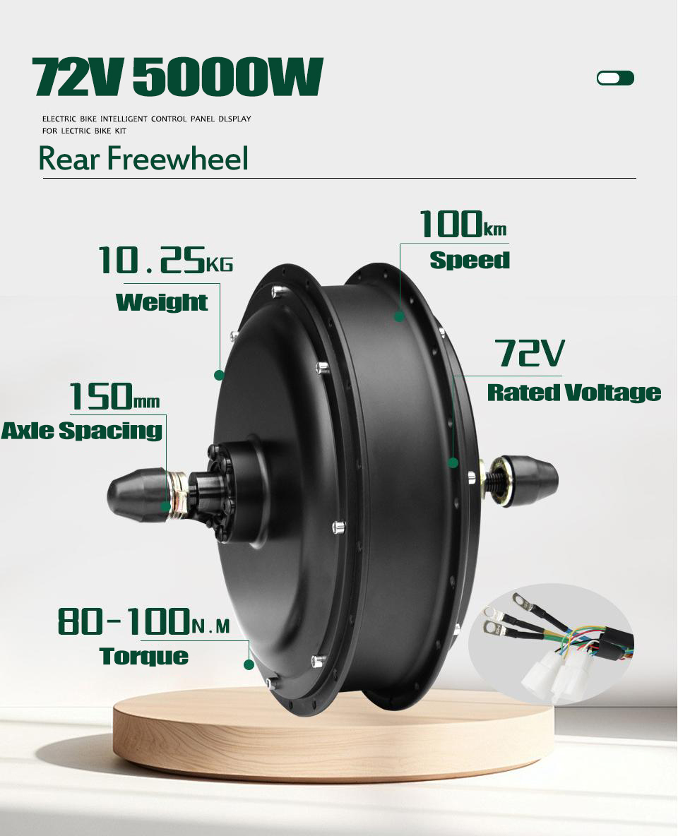 72V 5000W MTX39 EBike Motor Wh - Motorcycle Gear Cycle recensie en prijs