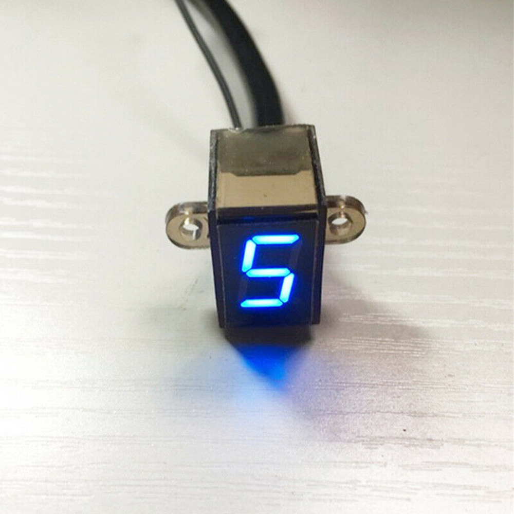 LED Motorcycle Gear Indicator  - Motorcycle Gear Blue recensie en prijs