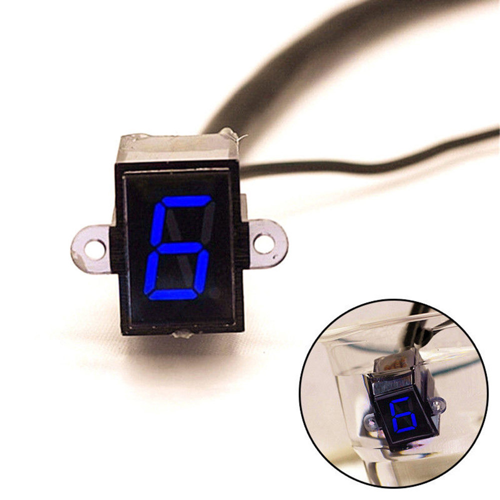 LED Motorcycle Gear Indicator  - Motorcycle Gear Blue recensie en prijs