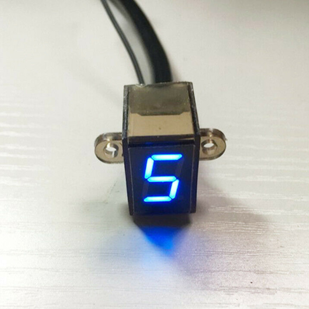 LED Motorcycle Gear Indicator  - Motorcycle Gear Blue recensie en prijs