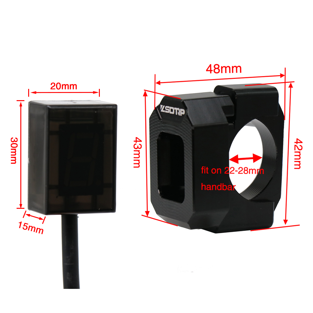 ZSDTRP 6 Speed Universal Motor - Motorcycle Gear Display recensie en prijs