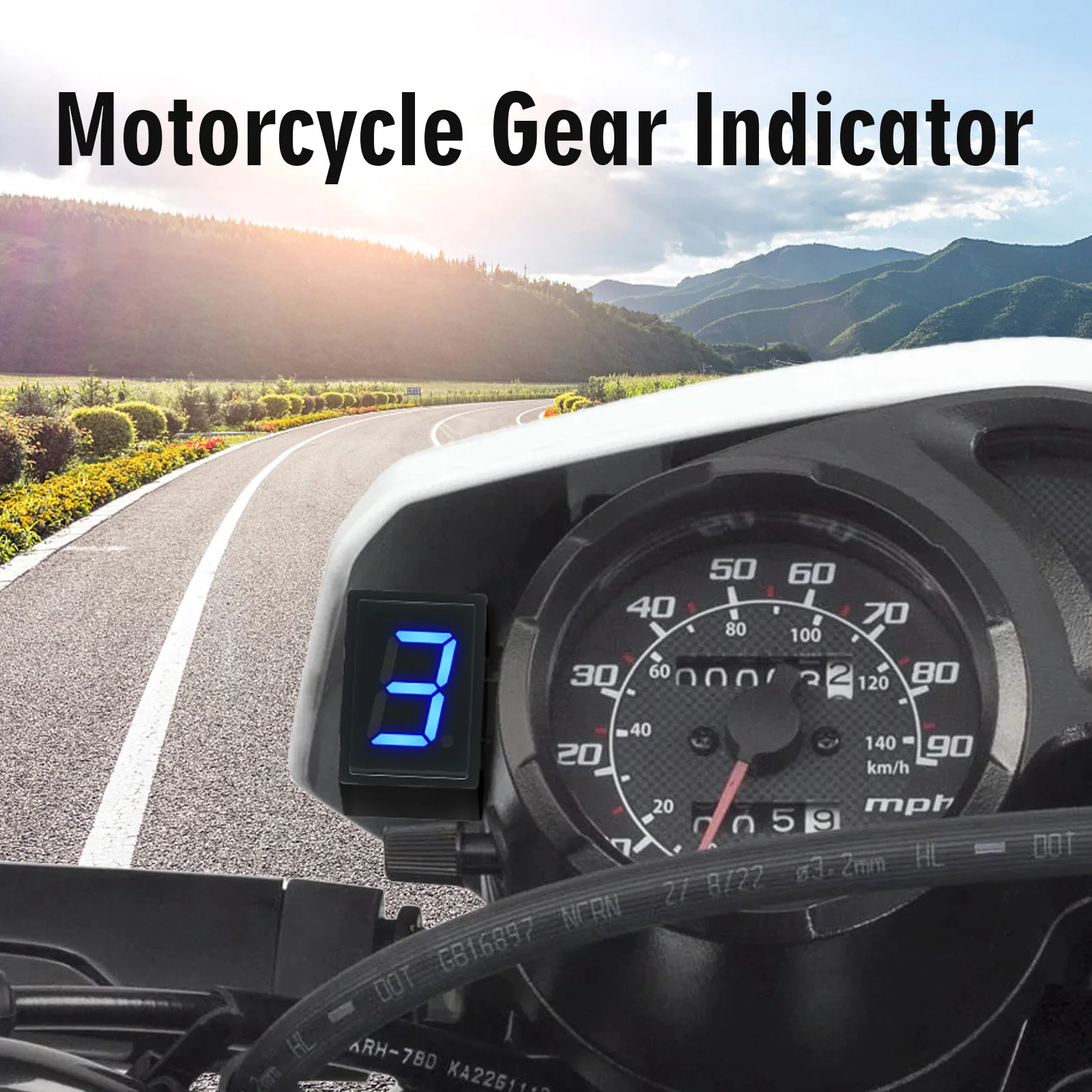Super 6 Speed Display Universa - Motorcycle Gear Blue recensie en prijs