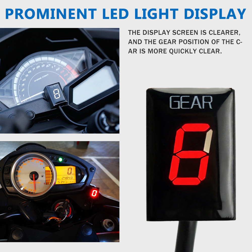 For Kawasaki ER6N ER-6F Z1000S - Motorcycle Gear Display recensie en prijs