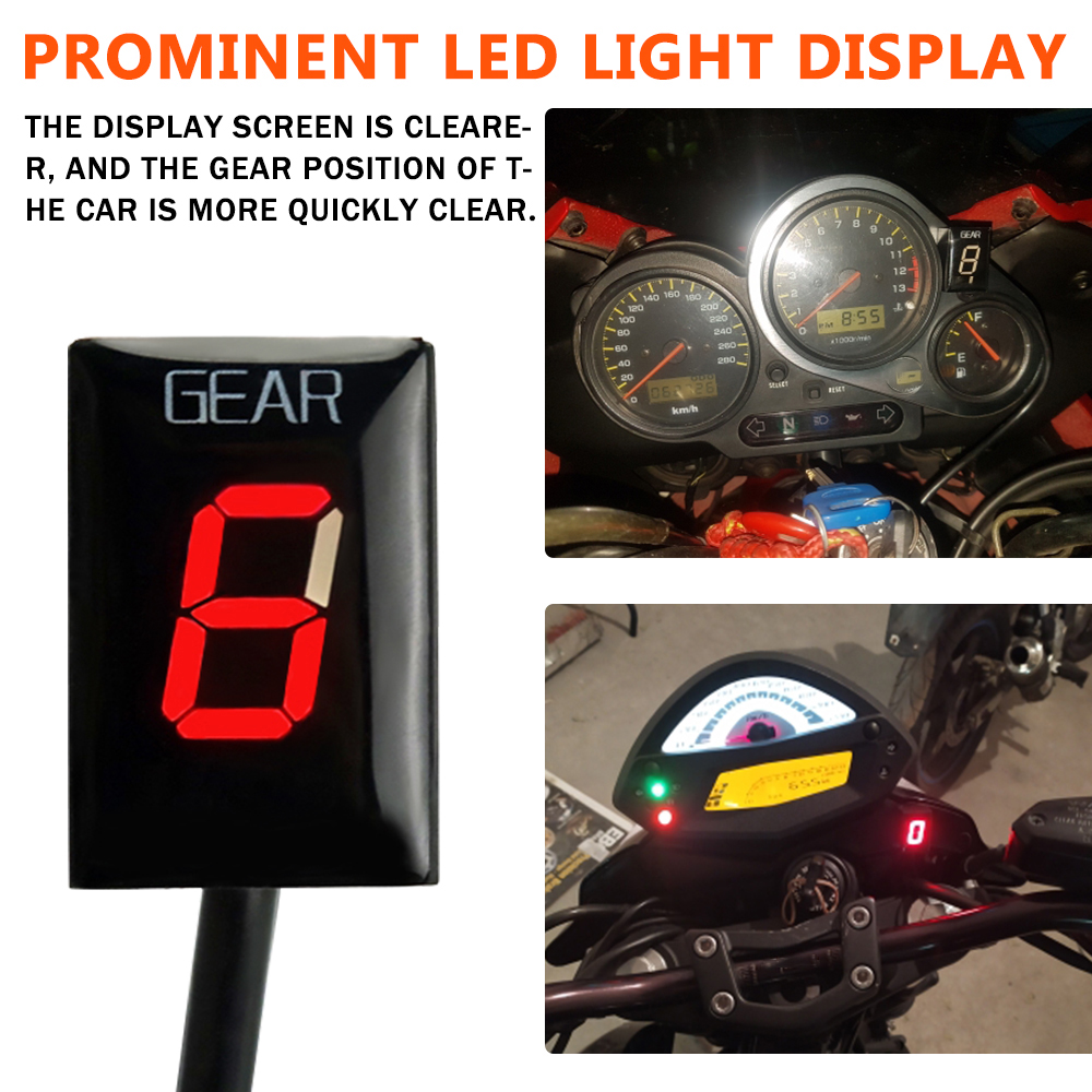 1-6 Gear Indicator For Kawasak - Motorcycle Gear Display recensie en prijs