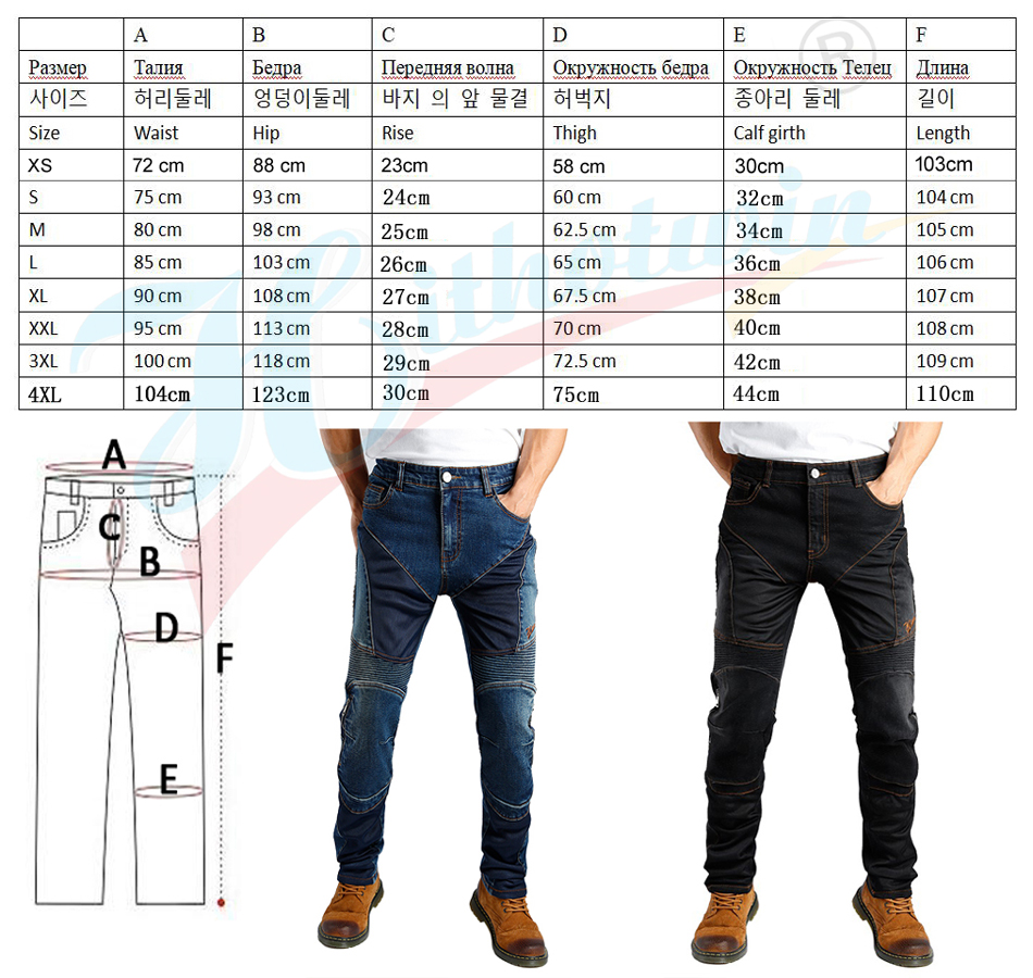 Summer Kevlar Motorcycle jeans - Motorcycle Gear Blue recensie en prijs