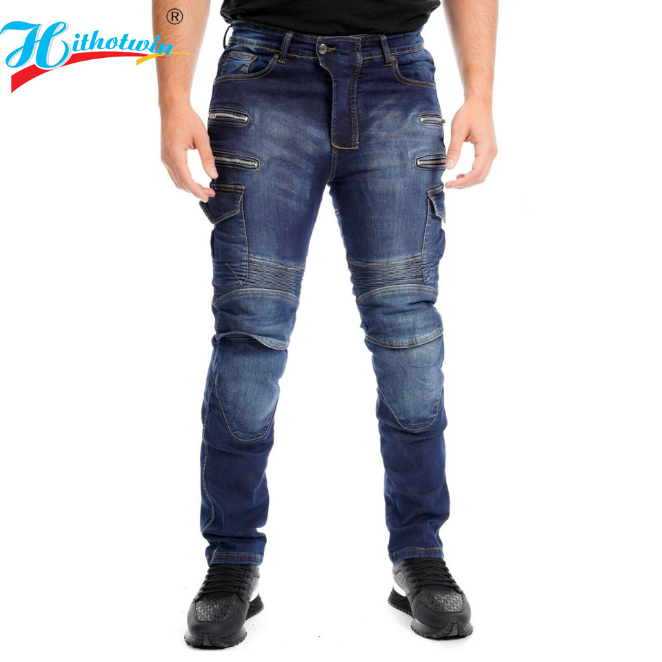 Blue Motorcycle Pants for Men  - Motorcycle Gear Blue recensie en prijs
