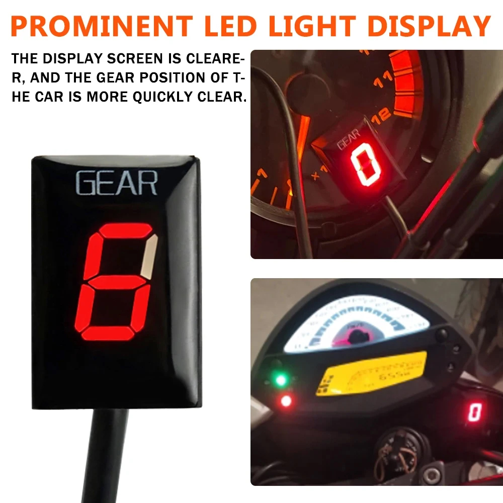 For YAMAHA YZF-R1 YZFR1 YZF-R6 - Motorcycle Gear Display recensie en prijs