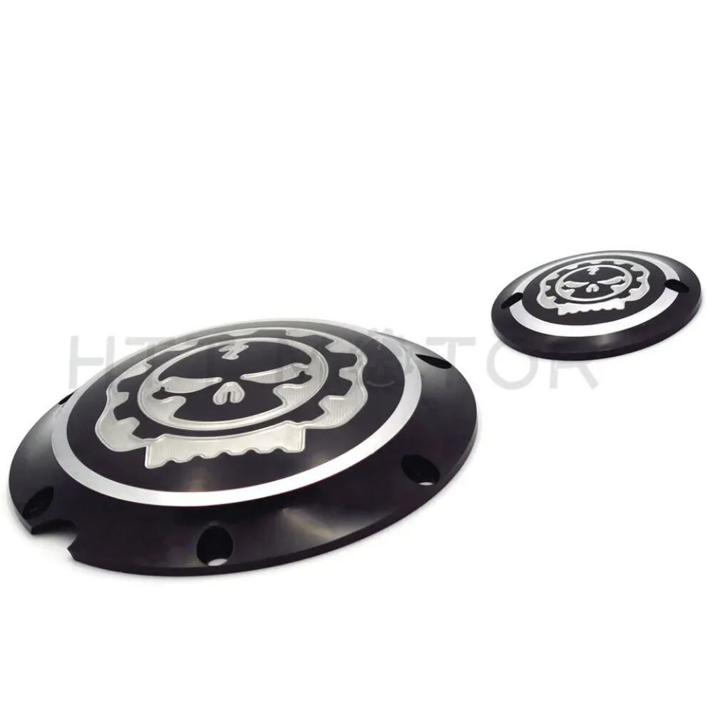 Skull Engine Derby Timer Cover - Motorcycle Gear Xl recensie en prijs